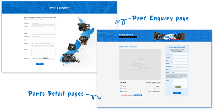 eziparts nation wide marketplace for all dismantled vehicles new and used parts