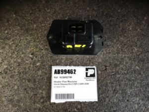 Honda Odyssey Gen3 RB1-2 2003-2008 Heater Fan Resistor