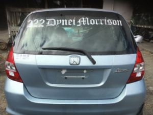 Honda Jazz / Fit GD1 1st Gen 2001-2008 Tailgate Shell