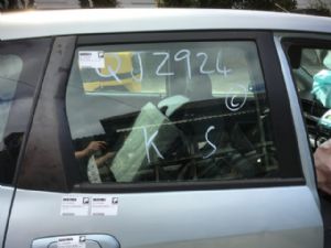 Honda Jazz / Fit GD1 1st Gen 2001-2008 RR Door Glass