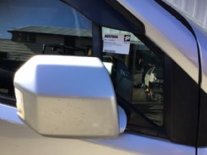 Honda Crossroad RT4 2007-2010 RF Quarter Glass