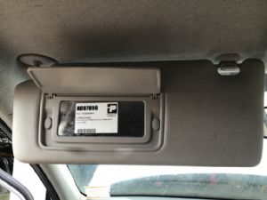 Honda Stream RN6-9 2nd Gen 2006-2014 LH Sunvisor