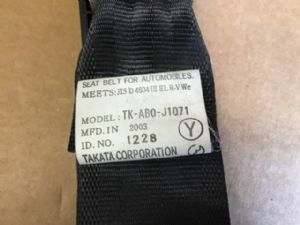 Honda Jazz / Fit GD1 1st Gen 2001-2008 LR Seat Belt
