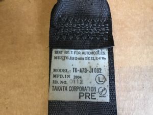 Honda Jazz / Fit GD1 1st Gen 2001-2008 LF Seat Belt