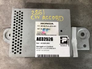 Honda Accord CW 2009-2011 Navigation Control
