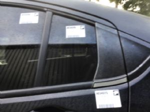 Honda Grace GM4 LR Door Quarter Glass
