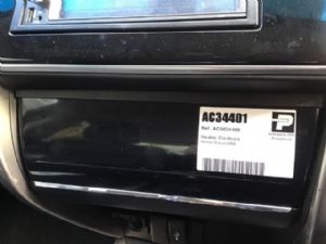 Honda Grace GM4 Heater Controls