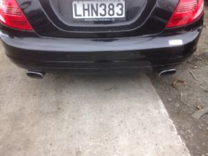 Mercedes-Benz CL Class C216 2007-2010 Rear Bumper Cover