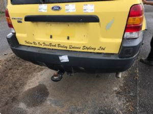 Ford Escape XLT 2009 - 2010 Rear Bumper Cover