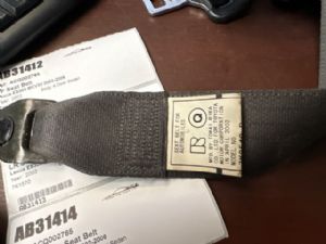 Lexus ES300 MCV30 2002-2006 LF Seat Belt