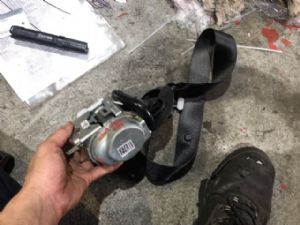 Mercedes-Benz GLB 200 X247 2020-on RR Seat Belt