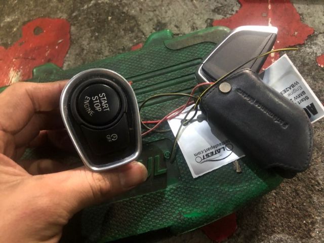 BMW 216D F46 Start Button