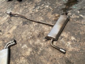 BMW 216D F46 Tail pipe