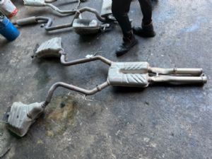 Mercedes-Benz S Class W221 FL 2012-2015 Tail pipe