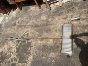 BMW 216D F45 Tail pipe