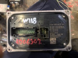 Mercedes-Benz CLA W118 2019-on Headlight ECU