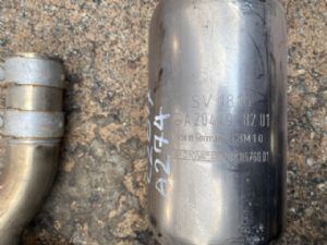 Mercedes-Benz E Class C207 2013-2016 Mid Pipe