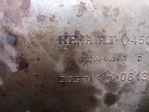 Renault Scenic III 2012-2015 Tail pipe