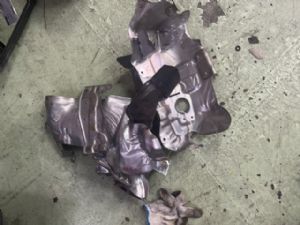 Mini Clubman 1972 Heat Shield