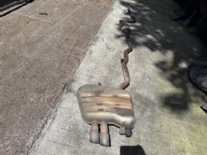 BMW 5 Series F10 520i 2010-2016 Tail pipe