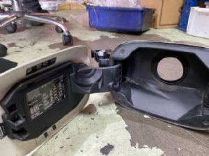 Mercedes-Benz CLA W117 2015 - 2019 Fuel Filler Pipe Cover