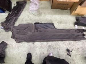 Mercedes-Benz GLC 250d C253 2015-2019 LF Axle Splash Sheild