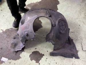 Mini Countryman F60 2017-2019 LF Guard/Fender to Cowl Side Seal