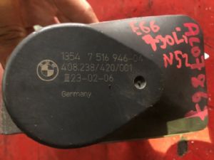 BMW 7 Series E66 730ii Throttle Body