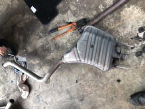 Mercedes-Benz S Class W221 FL 2012-2015 Tail pipe