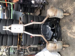 Audi A8 4E 2007-2009 Tail pipe