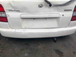 Mazda Metro 121 01/96-11/97 Rear Bumper