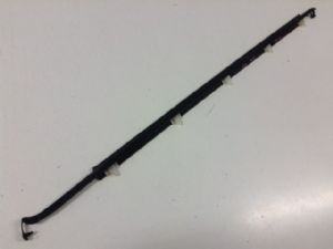 Mazda 121 DB1032 11/93-12/95 LF Door Weather Strip Mould