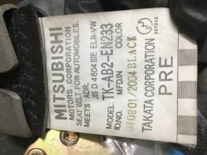 Mitsubishi Pajero V77W LF Seat Belt