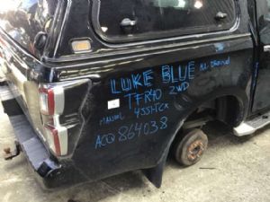 Isuzu D Max TFR40 2WD 2020-2022 Rear Wellside RH