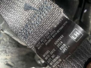 Isuzu MU-X UCS85 2012-2017 LF Seat Belt