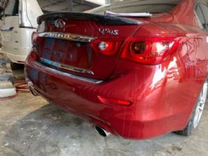 Nissan Skyline V37 2014-on R Boot Lid Garnish