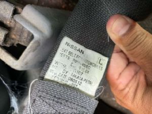Nissan Navara D40 VSK 4WD 05/2010-2015 LF Seat Belt