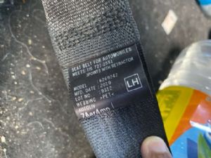 Isuzu D Max TFR85 2017--> LF Seat Belt