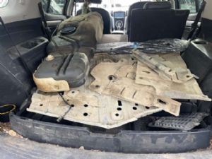 Isuzu MU-X UCS85 2017--> Front Bumper Splash Shield