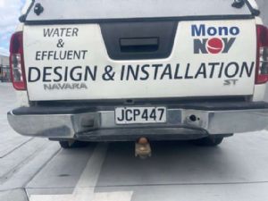 Nissan Navara D40 MNT 4WD 2010-2015 Rear Bumper