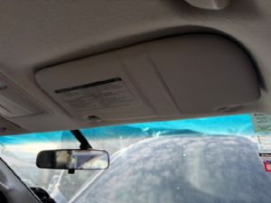 Isuzu MU-X UCS85 2017--> RH Sunvisor