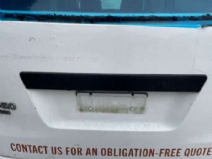 Nissan Caravan Homy E26 2012-2017 Tailgate Garnish 1 Piece