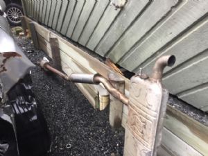 Mercedes-Benz GLA250 X156 2014-2016 Exhaust System