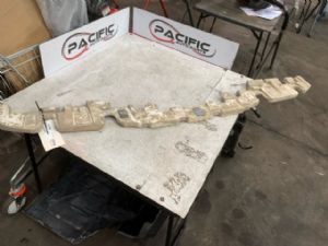 Toyota Prado KDJ150 11/09> Rear Bumper Energy Absorber
