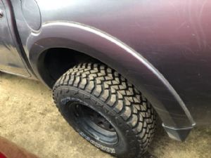 Mitsubishi L200/Triton KL1T 2015-on LR Guard Flare