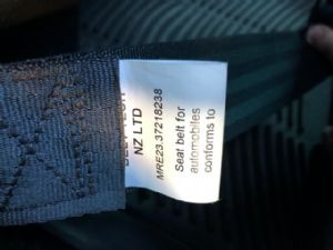 Renault Clio Lutecia LF Seat Belt
