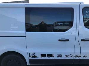 Renault Trafic L2H1 R Side Load Door Shell