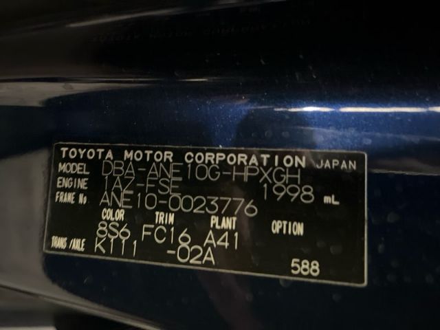 Toyota Wish ANE10 2003-2009
