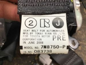 Lexus IS F USE20 LF Seat Belt Pretensioner